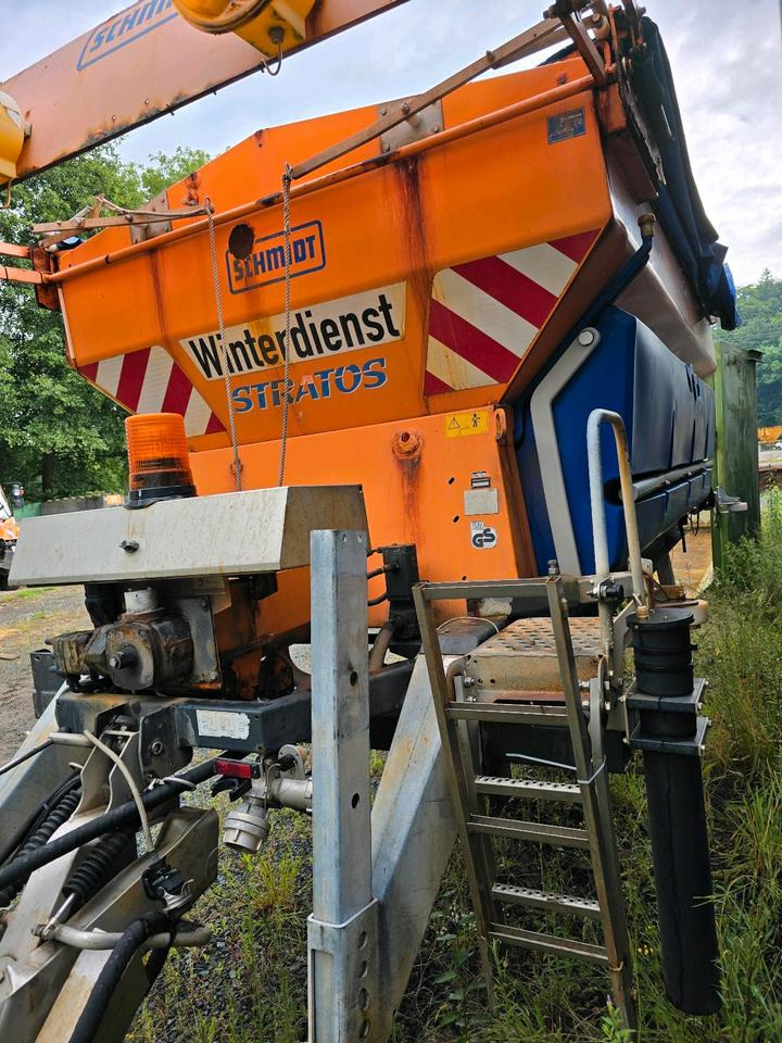 Schmidt Stratos S80 8m3 Salzstreuer Salzsilo Aufbaustreuer LKW Winterdienst Küpper-Weisser - Αλατιέρα: φωτογραφία 4 Schmidt Stratos S80 8m3 Salzstreuer Salzsilo Aufbaustreuer LKW Winterdienst Küpper-Weisser - Αλατιέρα: φωτογραφία 4