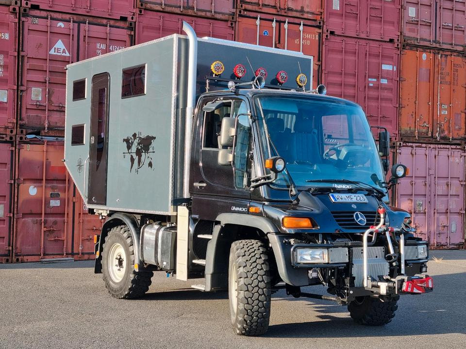 Unimog U300 Wohnmobil Camper Mercedes-Benz 405 U 300 400 Expeditionsfahrzeug Expeditionsmobil - Τροχόσπιτο: φωτογραφία 1 Unimog U300 Wohnmobil Camper Mercedes-Benz 405 U 300 400 Expeditionsfahrzeug Expeditionsmobil - Τροχόσπιτο: φωτογραφία 1
