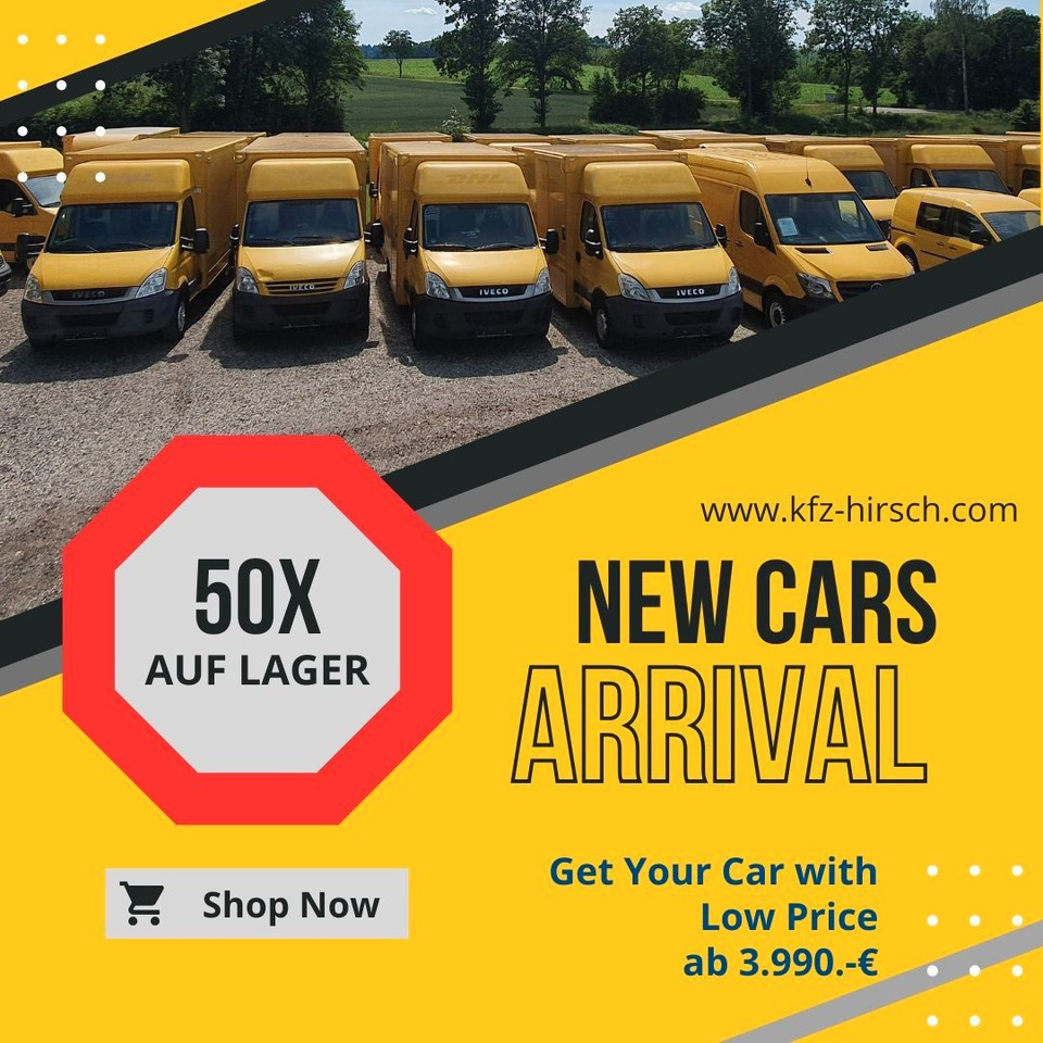 Iveco Daily Koffer Kasten Automatik Luftfederung - Επαγγελματικό αυτοκίνητο κόφα: φωτογραφία 1 Iveco Daily Koffer Kasten Automatik Luftfederung - Επαγγελματικό αυτοκίνητο κόφα: φωτογραφία 1