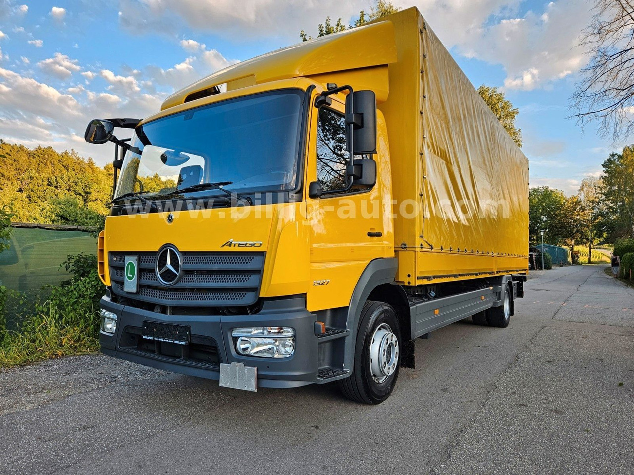 Mercedes-Benz Atego 1327 L * BREMS/SPUR-ASS*DIFF.*LBW*AHK*7.2m - Φορτηγό μουσαμάς: φωτογραφία 2 Mercedes-Benz Atego 1327 L * BREMS/SPUR-ASS*DIFF.*LBW*AHK*7.2m - Φορτηγό μουσαμάς: φωτογραφία 2