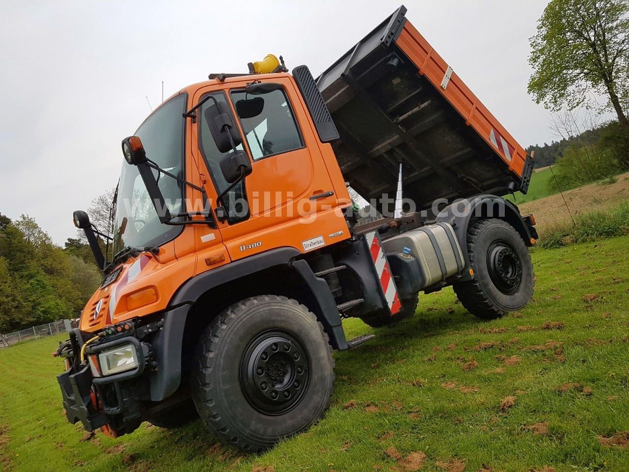 Unimog U400 405/12*HYDROSTAT*VARIOPILOT*Euro4*Kipper - Φορτηγό ανατρεπόμενο: φωτογραφία 1 Unimog U400 405/12*HYDROSTAT*VARIOPILOT*Euro4*Kipper - Φορτηγό ανατρεπόμενο: φωτογραφία 1