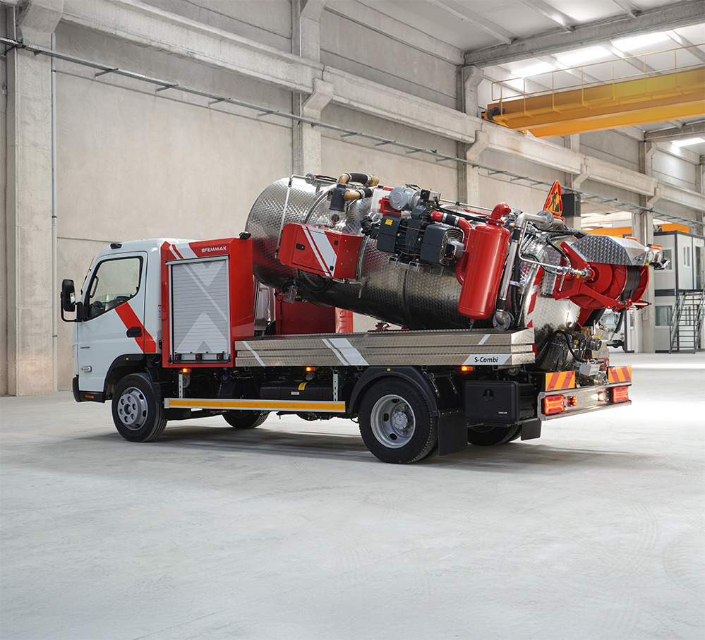 EFEMMAK S-Combi Combined Sewer Jetting And Vacuum Vehicle - Όχημα εκκένωσης βόθρων: φωτογραφία 5 EFEMMAK S-Combi Combined Sewer Jetting And Vacuum Vehicle - Όχημα εκκένωσης βόθρων: φωτογραφία 5