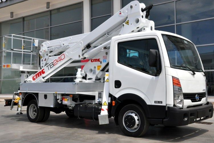 CMC TB240 24 m zamontowany na Nissan Cabstar - Φορτηγό με εναέρια πλατφόρμα: φωτογραφία 1 CMC TB240 24 m zamontowany na Nissan Cabstar - Φορτηγό με εναέρια πλατφόρμα: φωτογραφία 1