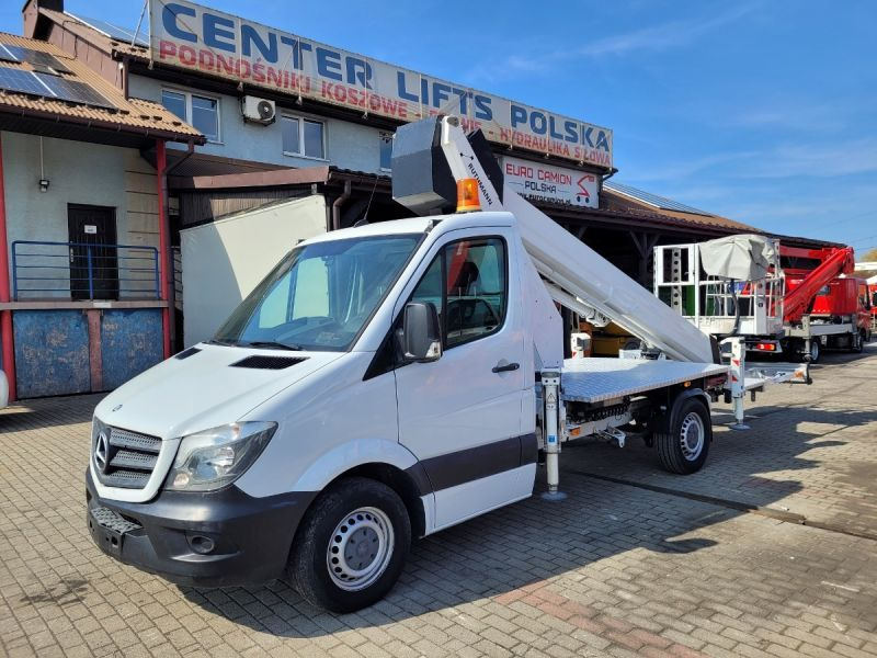 Mercedes-Benz Sprinter 313 podnośnik koszowy 27 m Ruthmann TB270 - Φορτηγό με εναέρια πλατφόρμα: φωτογραφία 1 Mercedes-Benz Sprinter 313 podnośnik koszowy 27 m Ruthmann TB270 - Φορτηγό με εναέρια πλατφόρμα: φωτογραφία 1