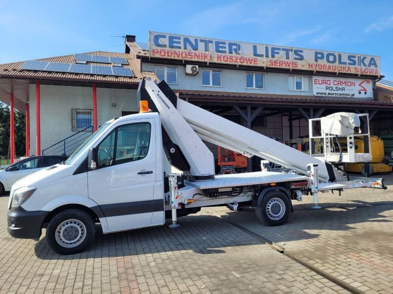 Mercedes-Benz Sprinter 313 podnośnik koszowy 27 m Ruthmann TB270 - Φορτηγό με εναέρια πλατφόρμα: φωτογραφία 5 Mercedes-Benz Sprinter 313 podnośnik koszowy 27 m Ruthmann TB270 - Φορτηγό με εναέρια πλατφόρμα: φωτογραφία 5
