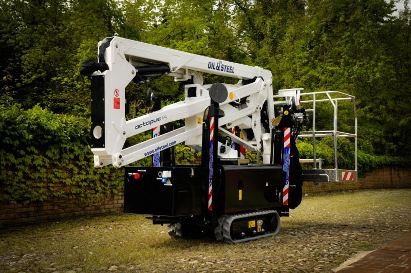Oil&Steel Octopus 14 podnośnik koszowy na gąsienicach 14 m - Καλαθοφόρο με ερπύστριες: φωτογραφία 1 Oil&Steel Octopus 14 podnośnik koszowy na gąsienicach 14 m - Καλαθοφόρο με ερπύστριες: φωτογραφία 1