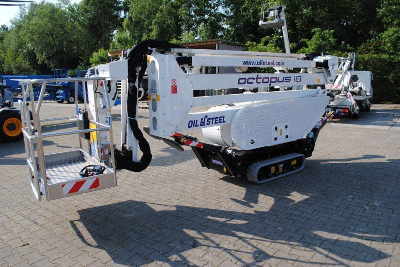 Oil&Steel Octopus 18 nowy podnośnik koszowy na gąsieniach 18 m - Καλαθοφόρο με ερπύστριες: φωτογραφία 4 Oil&Steel Octopus 18 nowy podnośnik koszowy na gąsieniach 18 m - Καλαθοφόρο με ερπύστριες: φωτογραφία 4