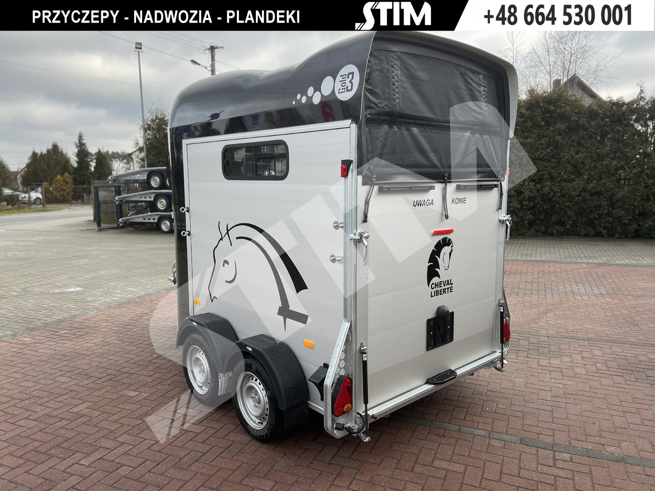 Cheval Liberté GOLD III + siodlarnia - Τρέιλερ μεταφοράς αλόγων: φωτογραφία 4 Cheval Liberté GOLD III + siodlarnia - Τρέιλερ μεταφοράς αλόγων: φωτογραφία 4