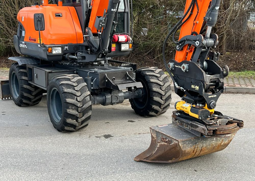 Doosan DOOSAN DX57W *ROTOTILT* 2200 Motogodzin * Jak Nowa * Sprowadzona * Stan Perfekcyjny - Τροχοφόρος εκσκαφέας: φωτογραφία 3 Doosan DOOSAN DX57W *ROTOTILT* 2200 Motogodzin * Jak Nowa * Sprowadzona * Stan Perfekcyjny - Τροχοφόρος εκσκαφέας: φωτογραφία 3