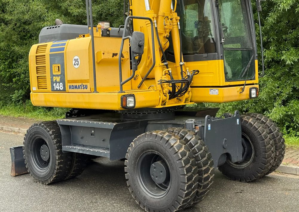 Komatsu * Komatsu PW 148 *ROTOTILT * Sprowadzona * Stan Perfekcyjny * Koparka Kołowa * - Τροχοφόρος εκσκαφέας: φωτογραφία 5 Komatsu * Komatsu PW 148 *ROTOTILT * Sprowadzona * Stan Perfekcyjny * Koparka Kołowa * - Τροχοφόρος εκσκαφέας: φωτογραφία 5