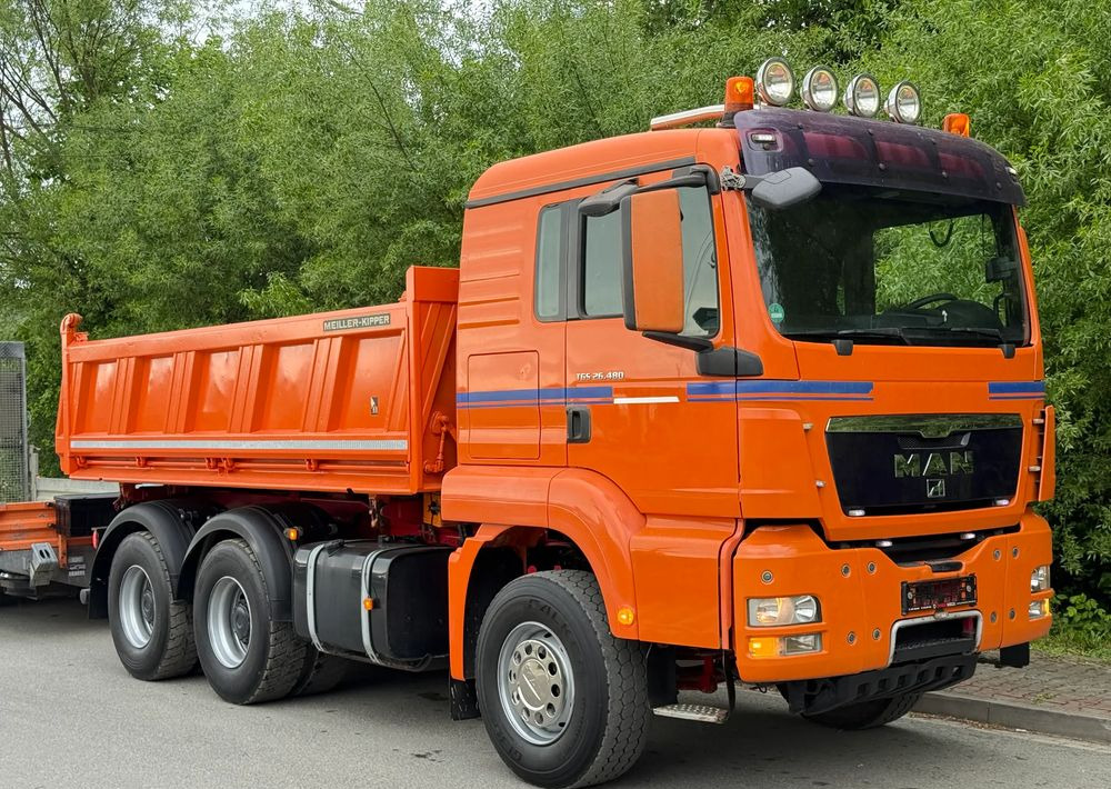 MAN * Kiper * Wywrotka * 26-480 * MAN TGS 6x4 Bordmatic * Zastaw Tandem Niskopodwozie * Stan Perfekcyjny * - Φορτηγό ανατρεπόμενο: φωτογραφία 3 MAN * Kiper * Wywrotka * 26-480 * MAN TGS 6x4 Bordmatic * Zastaw Tandem Niskopodwozie * Stan Perfekcyjny * - Φορτηγό ανατρεπόμενο: φωτογραφία 3