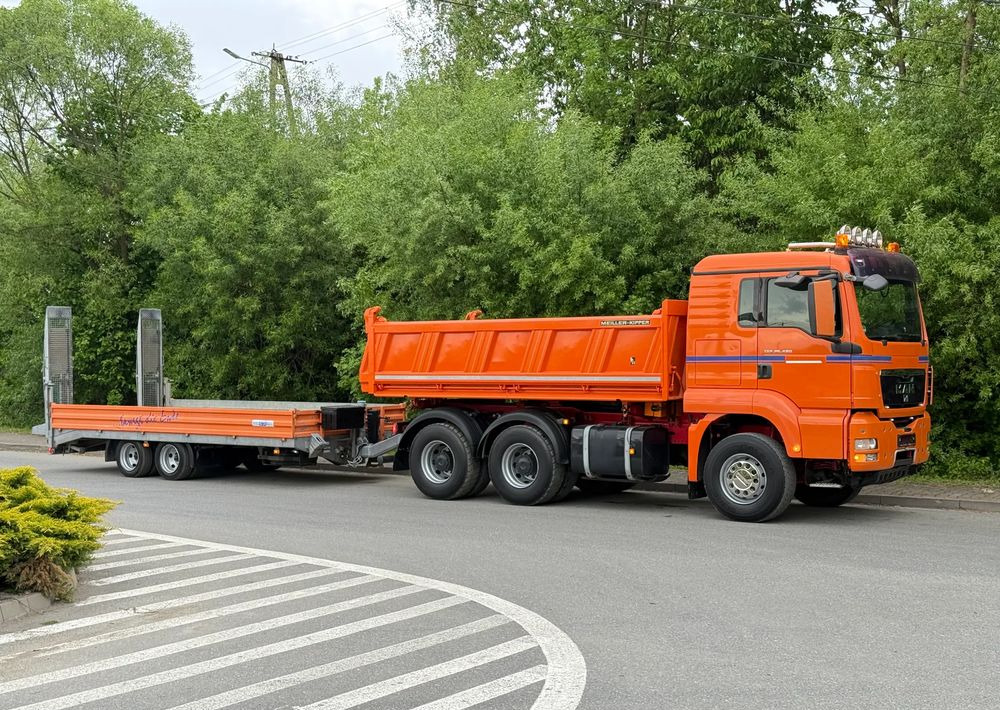 Φορτηγό ανατρεπόμενο MAN * Kiper * Wywrotka * 26-480 *  MAN TGS 6x4 Bordmatic * Zastaw Tandem Niskopodwozie * Stan Perfekcyjny *: φωτογραφία 9