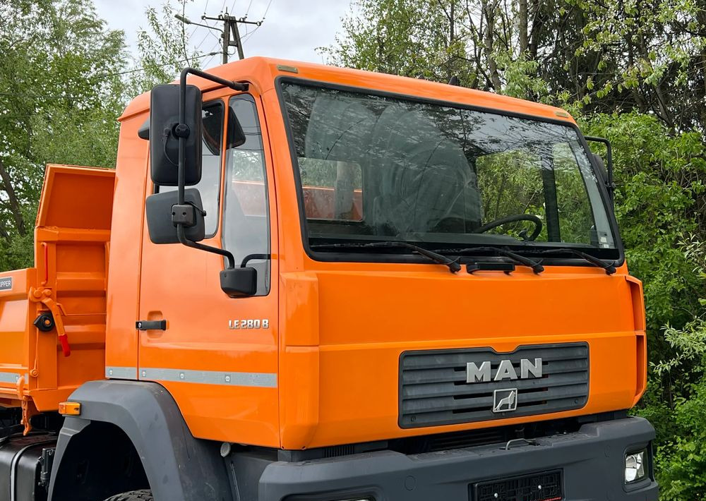 MAN * LE 280 B * MAN * 4x4 * Kiper Wywrotka x3 * Meiller * Sprowadzony * Stan Perfekcyjny * - Φορτηγό ανατρεπόμενο: φωτογραφία 4 MAN * LE 280 B * MAN * 4x4 * Kiper Wywrotka x3 * Meiller * Sprowadzony * Stan Perfekcyjny * - Φορτηγό ανατρεπόμενο: φωτογραφία 4