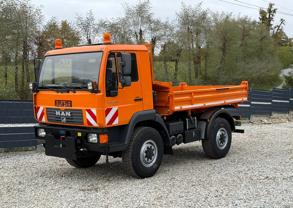 MAN * MAN 10-220 * Wywrotka Kiper Meiller * 4x4 * Zimowe Utrzymanie * Unimog * - Φορτηγό ανατρεπόμενο: φωτογραφία 2 MAN * MAN 10-220 * Wywrotka Kiper Meiller * 4x4 * Zimowe Utrzymanie * Unimog * - Φορτηγό ανατρεπόμενο: φωτογραφία 2