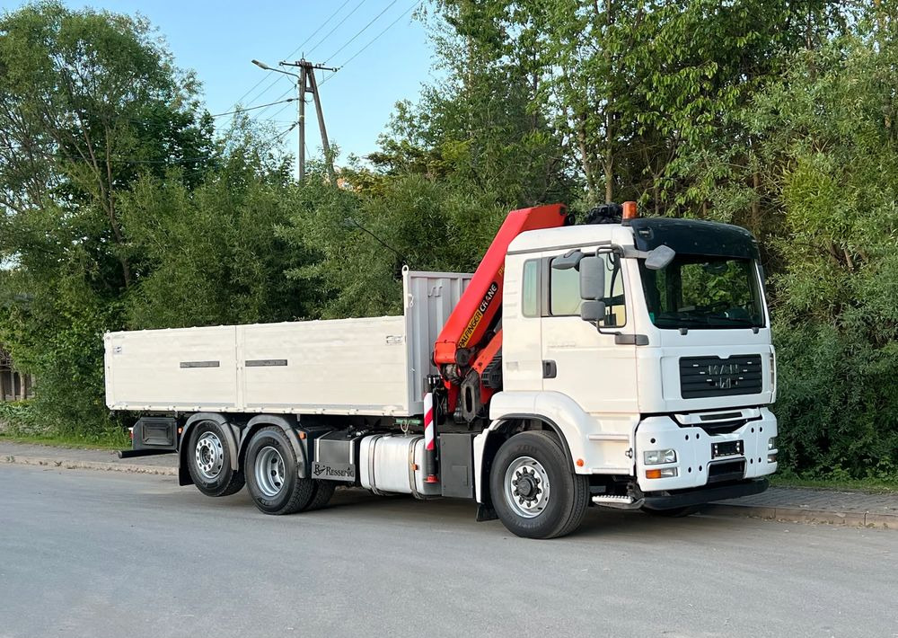 MAN * TGA 26-440 * 4x6 Hydrodrive * HDS Palfinger PK 20002 * Bardzo Dobry Stan - Φορτηγό με ανοιχτή καρότσα, Φορτηγό με γερανό: φωτογραφία 2 MAN * TGA 26-440 * 4x6 Hydrodrive * HDS Palfinger PK 20002 * Bardzo Dobry Stan - Φορτηγό με ανοιχτή καρότσα, Φορτηγό με γερανό: φωτογραφία 2