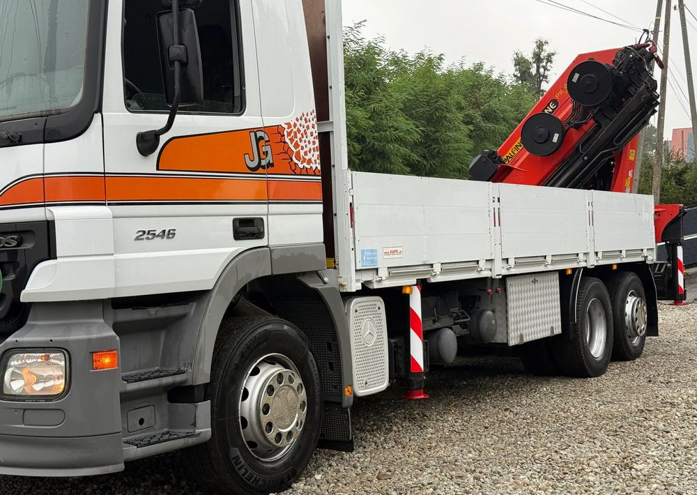Mercedes-Benz * Mercedes Actros * KRAN HDS Palfinger PK 44002 Performance * Sprowadzony * Stan Perfekcyjny * - Φορτηγό με ανοιχτή καρότσα, Φορτηγό με γερανό: φωτογραφία 5 Mercedes-Benz * Mercedes Actros * KRAN HDS Palfinger PK 44002 Performance * Sprowadzony * Stan Perfekcyjny * - Φορτηγό με ανοιχτή καρότσα, Φορτηγό με γερανό: φωτογραφία 5