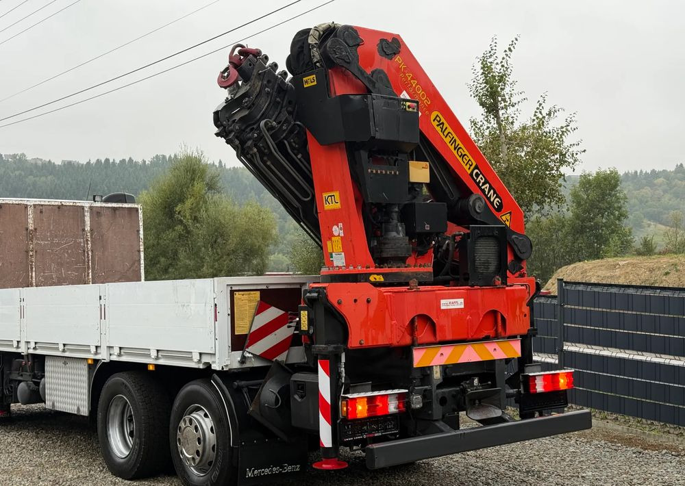 Φορτηγό με ανοιχτή καρότσα, Φορτηγό με γερανό Mercedes-Benz * Mercedes Actros * KRAN HDS Palfinger PK 44002 Performance * Sprowadzony * Stan Perfekcyjny *: φωτογραφία 13 Φορτηγό με ανοιχτή καρότσα, Φορτηγό με γερανό Mercedes-Benz * Mercedes Actros * KRAN HDS Palfinger PK 44002 Performance * Sprowadzony * Stan Perfekcyjny *: φωτογραφία 13