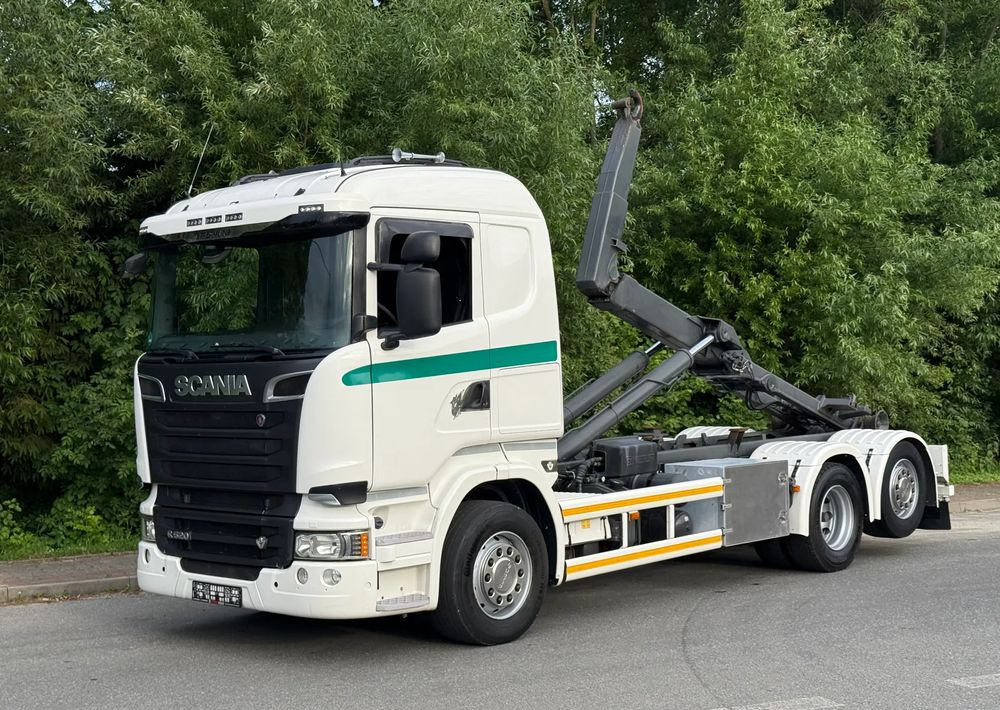 Scania * Hakowiec * Scania R520 V8 * Sprowadzona * Multilift * Bardzo Dobry Stan - Φορτηγό φόρτωσης γάντζου: φωτογραφία 1 Scania * Hakowiec * Scania R520 V8 * Sprowadzona * Multilift * Bardzo Dobry Stan - Φορτηγό φόρτωσης γάντζου: φωτογραφία 1