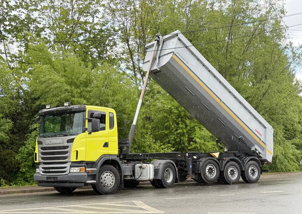 Scania * Zestaw * Scania G400 + Naczepa Kogel Kiper Wywrotka * Sprowadzony * Bardzo Dobry Stan * - Φορτηγό ανατρεπόμενο: φωτογραφία 1 Scania * Zestaw * Scania G400 + Naczepa Kogel Kiper Wywrotka * Sprowadzony * Bardzo Dobry Stan * - Φορτηγό ανατρεπόμενο: φωτογραφία 1