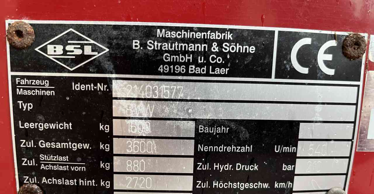 Strautmann BVW Blokkenwagen doseerwagen voermachines - Μηχανήματα ενσίρωσης: φωτογραφία 5 Strautmann BVW Blokkenwagen doseerwagen voermachines - Μηχανήματα ενσίρωσης: φωτογραφία 5