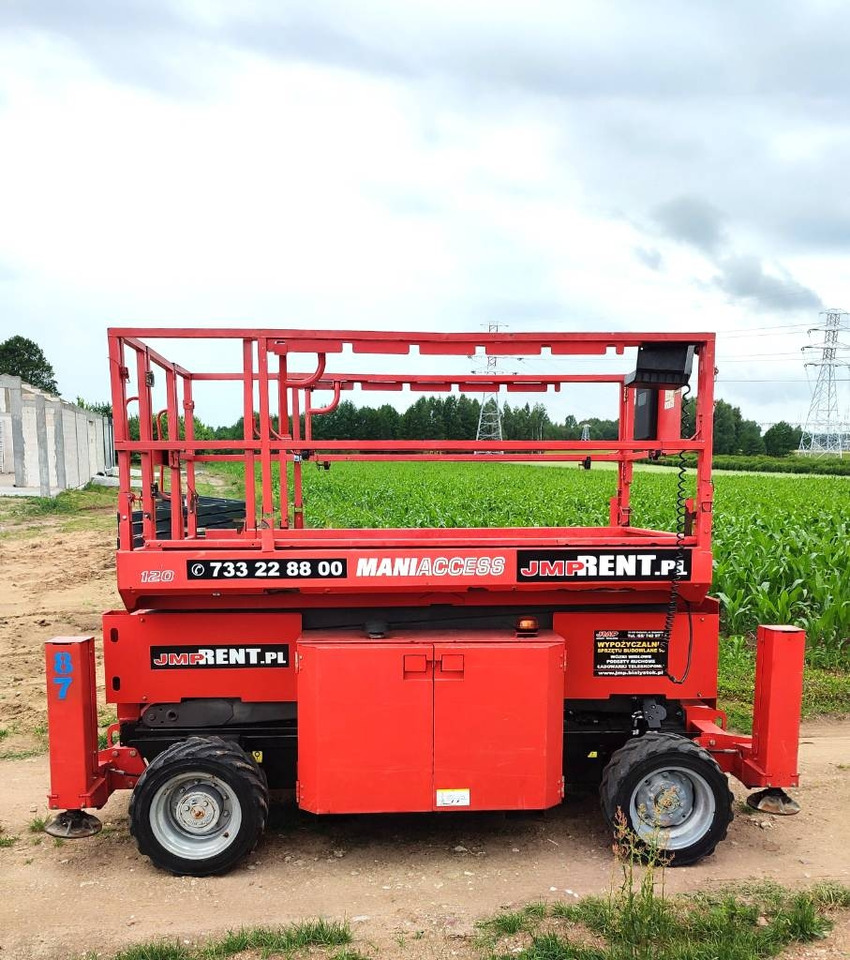 Manitou 120SC-2 - Ψαλιδωτό ανυψωτικό: φωτογραφία 1 Manitou 120SC-2 - Ψαλιδωτό ανυψωτικό: φωτογραφία 1