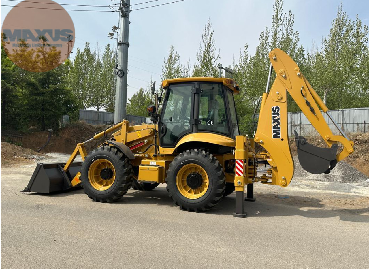 Maxus Baggerlader 4cx / Buldoexcavator 4cx / Екскаватор-навантажувач 4cx / 4cx kotró-rakodógép / Koparko-ładowarka 4cx / Backhoe Loader 4CX - Φορτωτής εκσκαφέας: φωτογραφία 1 Maxus Baggerlader 4cx / Buldoexcavator 4cx / Екскаватор-навантажувач 4cx / 4cx kotró-rakodógép / Koparko-ładowarka 4cx / Backhoe Loader 4CX - Φορτωτής εκσκαφέας: φωτογραφία 1