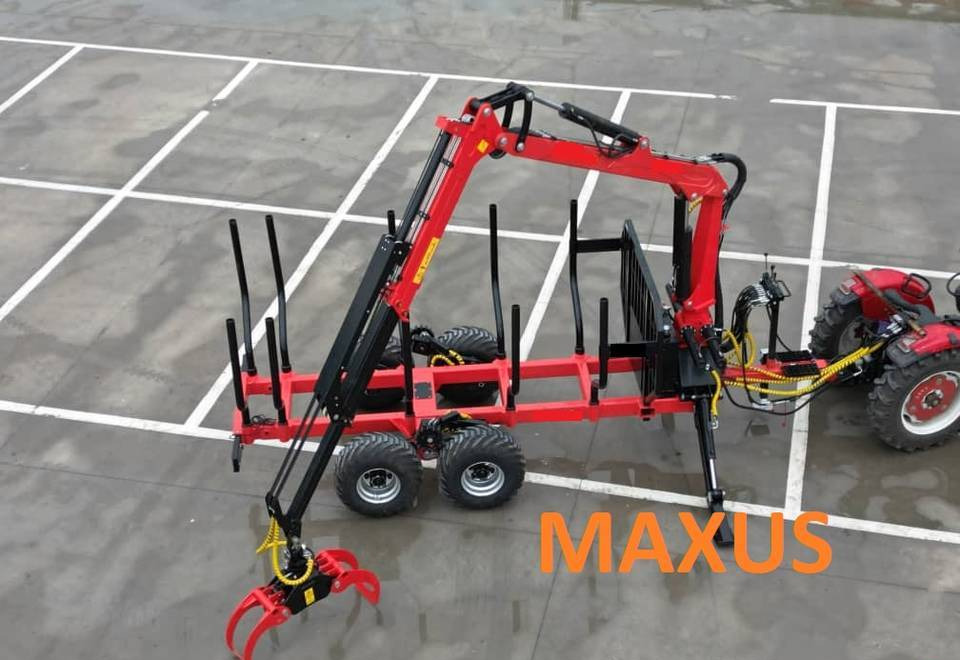 NEW MAXUS 14 TON Trailer 7.8m Crane Warranty up to 10 YEARS | НОВА Прицепа 14 ТОН Кран 7,8 м MAXUS Гарантія до 10 РОКІВ - Δασική ρυμούλκα: φωτογραφία 5 NEW MAXUS 14 TON Trailer 7.8m Crane Warranty up to 10 YEARS | НОВА Прицепа 14 ТОН Кран 7,8 м MAXUS Гарантія до 10 РОКІВ - Δασική ρυμούλκα: φωτογραφία 5