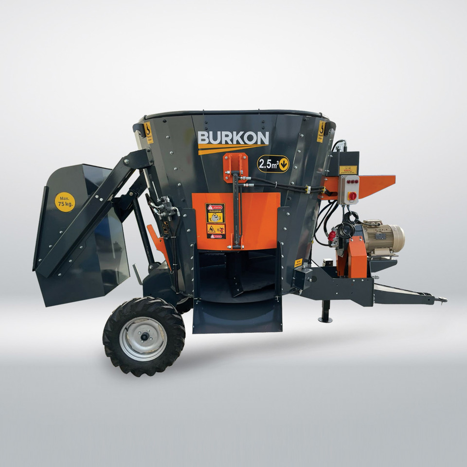 2.5 m3 Çekilir Yem Karma Makinesi - Ενσιροδιανομέας: φωτογραφία 2 2.5 m3 Çekilir Yem Karma Makinesi - Ενσιροδιανομέας: φωτογραφία 2