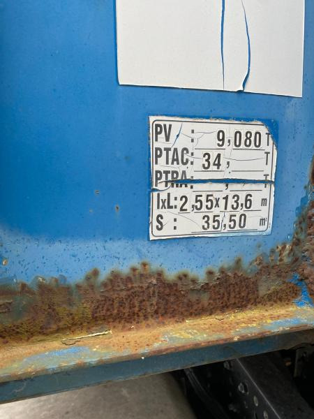 Fruehauf GT TRAILOR - Επικαθήμενο κουρτίνα: φωτογραφία 5 Fruehauf GT TRAILOR - Επικαθήμενο κουρτίνα: φωτογραφία 5