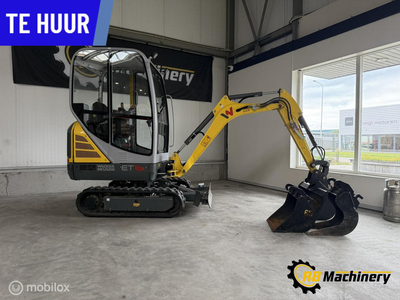 WackerNeuson ET16 te huur - Εκσκαφέας: φωτογραφία 1 WackerNeuson ET16 te huur - Εκσκαφέας: φωτογραφία 1