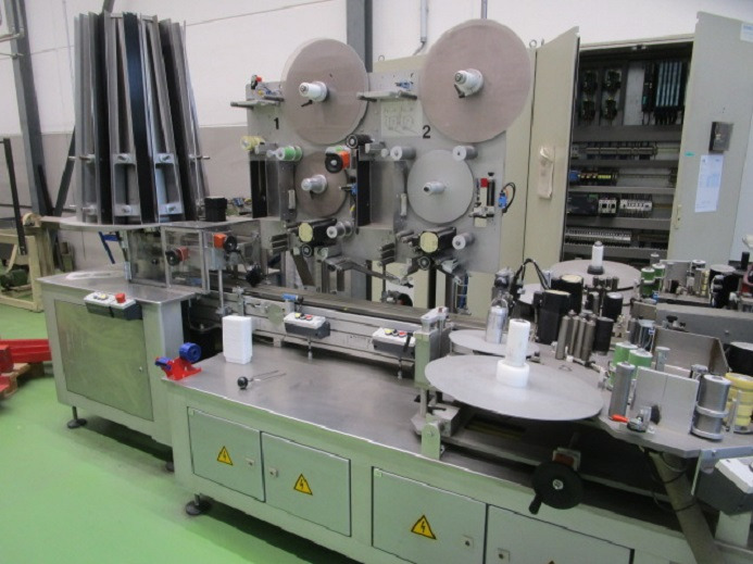 BECHER ETIKETTIERANLAGE SCHLEUTER GU 4S 6 - Μηχανή συσκευασίας: φωτογραφία 4 BECHER ETIKETTIERANLAGE SCHLEUTER GU 4S 6 - Μηχανή συσκευασίας: φωτογραφία 4