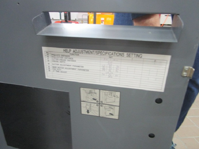 FINISHER FÜR DIGITALEN FARBDRUCK DUPLO DC-615 PRO (nur  schneiden) - Εκτυπωτική μηχανή: φωτογραφία 5 FINISHER FÜR DIGITALEN FARBDRUCK DUPLO DC-615 PRO (nur  schneiden) - Εκτυπωτική μηχανή: φωτογραφία 5