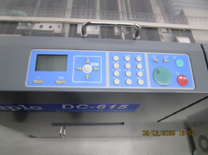 FINISHER FÜR DIGITALEN FARBDRUCK DUPLO DC-615 PRO (schlitzen / schneiden / falzen) - Εκτυπωτική μηχανή: φωτογραφία 3 FINISHER FÜR DIGITALEN FARBDRUCK DUPLO DC-615 PRO (schlitzen / schneiden / falzen) - Εκτυπωτική μηχανή: φωτογραφία 3