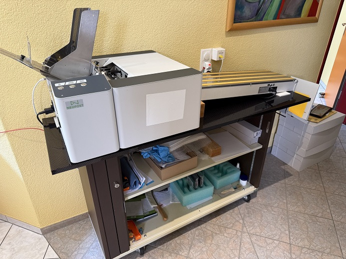 KUVERTIERMASCHINE NEOPOST AS 970 C - Εκτυπωτική μηχανή: φωτογραφία 1 KUVERTIERMASCHINE NEOPOST AS 970 C - Εκτυπωτική μηχανή: φωτογραφία 1