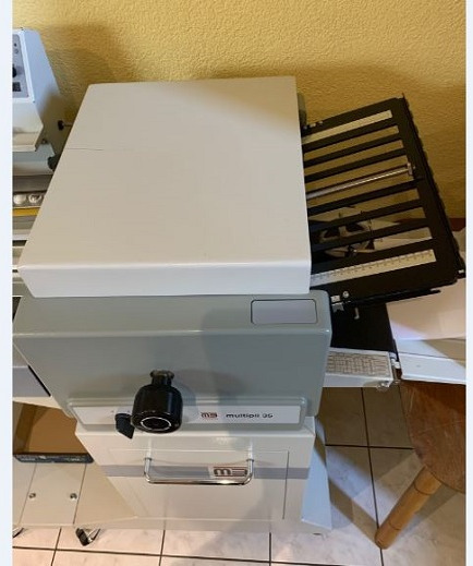 MB MULTIPLI FM 35/2 - Διπλωτική μηχανή: φωτογραφία 4 MB MULTIPLI FM 35/2 - Διπλωτική μηχανή: φωτογραφία 4