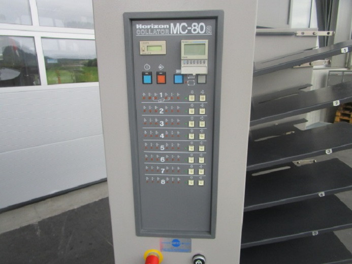 ZUSAMMENTRAGTURM HORIZON MC-80a MIT KOMPRESSOR - Εκτυπωτική μηχανή: φωτογραφία 5 ZUSAMMENTRAGTURM HORIZON MC-80a MIT KOMPRESSOR - Εκτυπωτική μηχανή: φωτογραφία 5