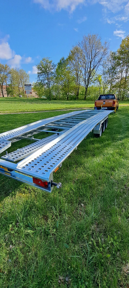 LAWETA Z NAJAZDAMI NA 2 AUTA 8,5x2M DMC 3500, 3 OSIE / CAR TRANSPORTER WITH RAMPS FOR 2 CARS 8.5x2M DMC 3500, 3 AXLES - Ρυμούλκα αυτοκινητάμαξα: φωτογραφία 4 LAWETA Z NAJAZDAMI NA 2 AUTA 8,5x2M DMC 3500, 3 OSIE / CAR TRANSPORTER WITH RAMPS FOR 2 CARS 8.5x2M DMC 3500, 3 AXLES - Ρυμούλκα αυτοκινητάμαξα: φωτογραφία 4