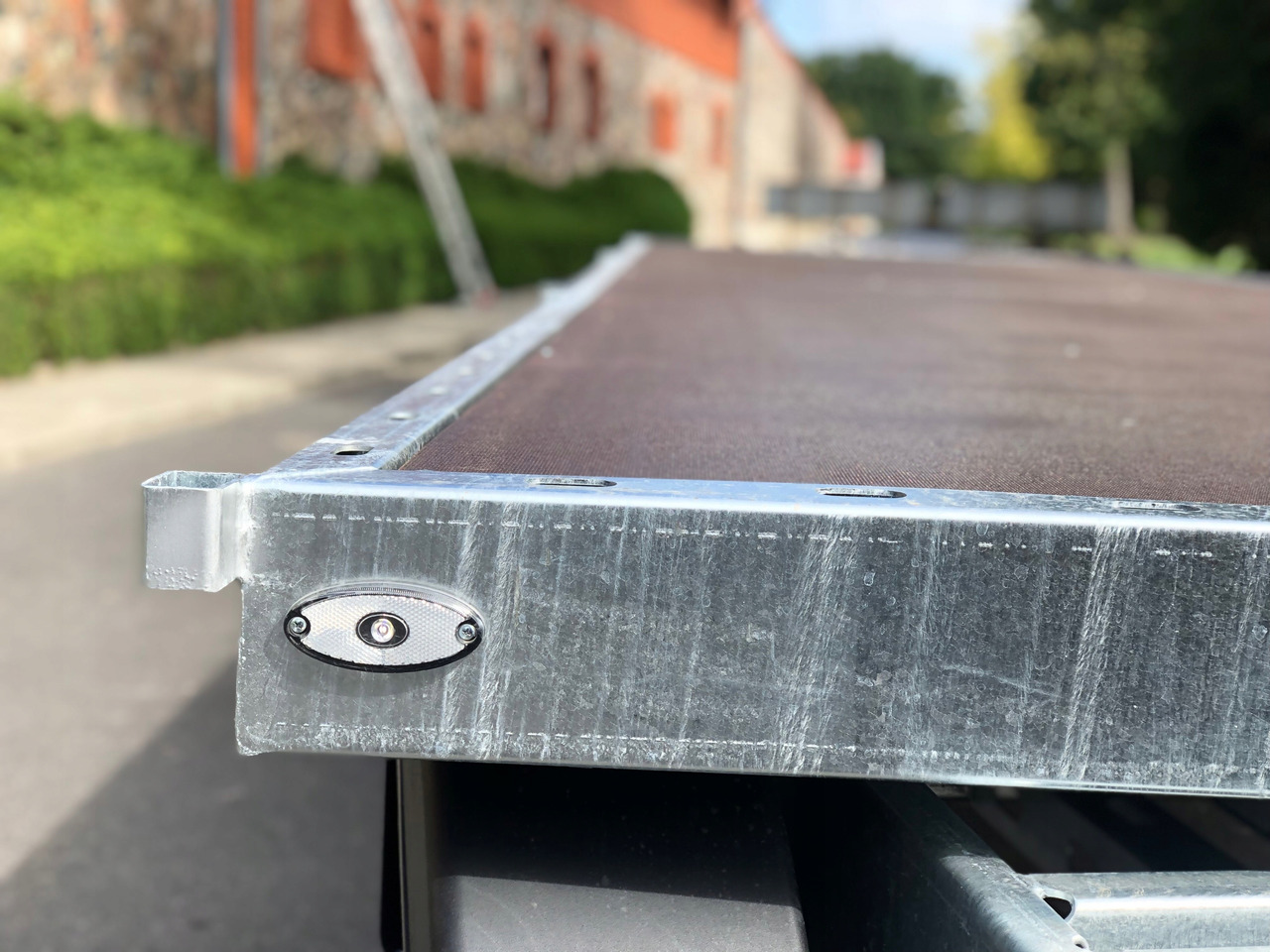 Νέα Τρέιλερ πλατφόρμα/ Καρότσα PRZYCZEPA OBROTNICA PLATFORMA 8m 3500 KG / TURNTABLE PLATFORM TRAILER 8m 3500 KG: φωτογραφία 6