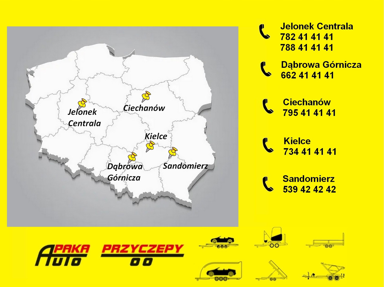 Νέα Τρέιλερ πλατφόρμα/ Καρότσα PRZYCZEPA PLATFORMY 5x2 WARK DMC 3500 / WARK PLATFORM TRAILER 5x2 DMC 3500: φωτογραφία 12