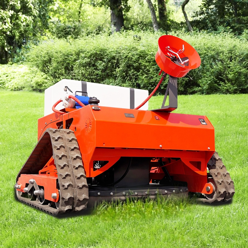 LEZUM LD1000 Multi-function remote control lawn mower Track crawler gasoline gas All-terrain Agricultural Sprayers Pesticide spraying lawn mower for sale - Χλοοκοπτικό: φωτογραφία 5 LEZUM LD1000 Multi-function remote control lawn mower Track crawler gasoline gas All-terrain Agricultural Sprayers Pesticide spraying lawn mower for sale - Χλοοκοπτικό: φωτογραφία 5