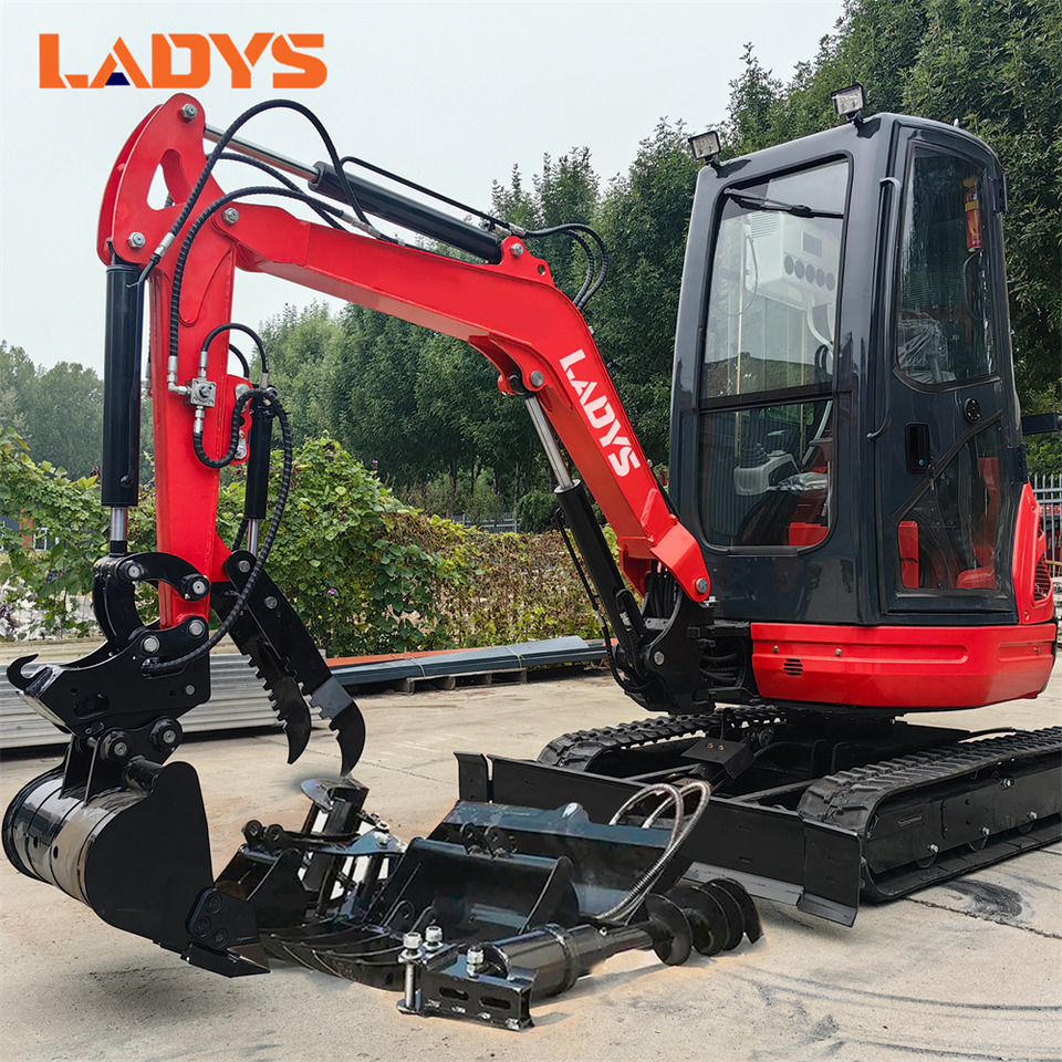 LADYS DY25U Mini Excavator Euro 5/Epa Engine Kubota Mini Excavator For Sale - Μίνι εκσκαφέας: φωτογραφία 1 LADYS DY25U Mini Excavator Euro 5/Epa Engine Kubota Mini Excavator For Sale - Μίνι εκσκαφέας: φωτογραφία 1