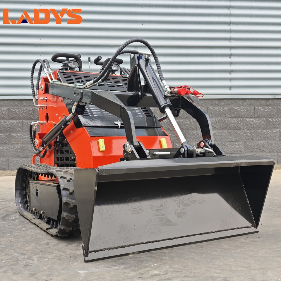 LADYS Free Shipping Mini Skid Steer Loader Compact Track Electric/Diesel Chinese Mini Skid Steer Loader For Sale With Mini Skid Steer Attachments 4 In 1 Bucket - Φορτωτής πλάγιας ολίσθησης: φωτογραφία 4 LADYS Free Shipping Mini Skid Steer Loader Compact Track Electric/Diesel Chinese Mini Skid Steer Loader For Sale With Mini Skid Steer Attachments 4 In 1 Bucket - Φορτωτής πλάγιας ολίσθησης: φωτογραφία 4