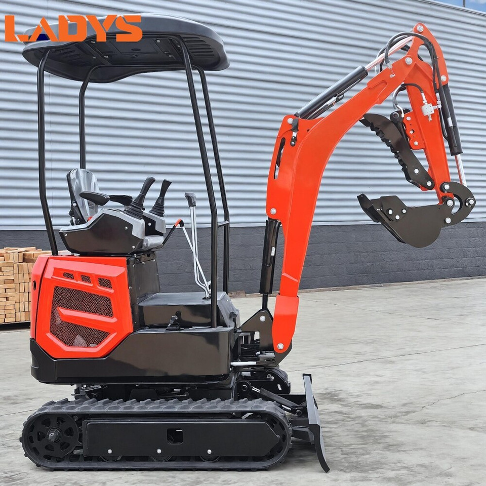 LADYS Mini Excavator Digger Miniexcavadora EPA Kubota Engine Chinese LADYS DY18 Mini Excavator For Sale With Mini Excavator Attachment Set - Μίνι εκσκαφέας: φωτογραφία 4 LADYS Mini Excavator Digger Miniexcavadora EPA Kubota Engine Chinese LADYS DY18 Mini Excavator For Sale With Mini Excavator Attachment Set - Μίνι εκσκαφέας: φωτογραφία 4