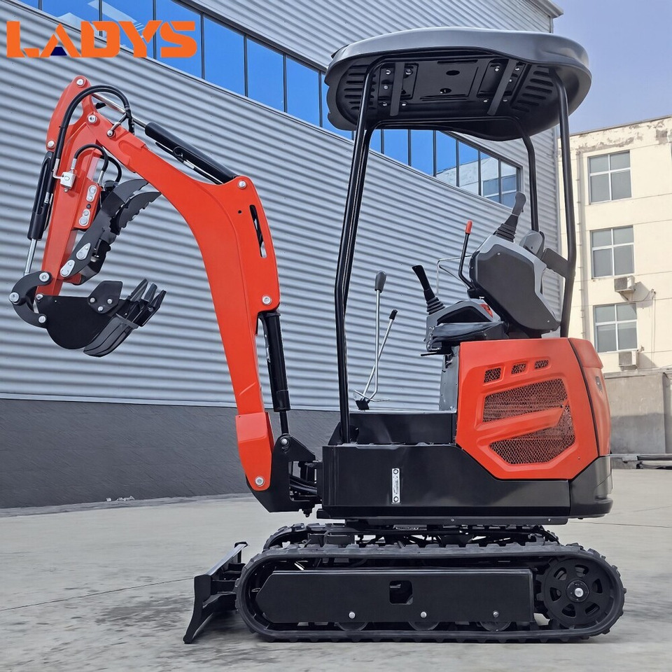 LADYS Mini Excavator Digger Miniexcavadora EPA Kubota Engine Chinese LADYS DY18 Mini Excavator For Sale With Mini Excavator Attachment Set - Μίνι εκσκαφέας: φωτογραφία 3 LADYS Mini Excavator Digger Miniexcavadora EPA Kubota Engine Chinese LADYS DY18 Mini Excavator For Sale With Mini Excavator Attachment Set - Μίνι εκσκαφέας: φωτογραφία 3