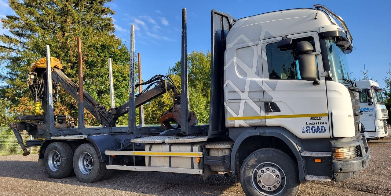 Scania G480 - Φορτηγό ξυλείας, Φορτηγό με γερανό: φωτογραφία 2 Scania G480 - Φορτηγό ξυλείας, Φορτηγό με γερανό: φωτογραφία 2