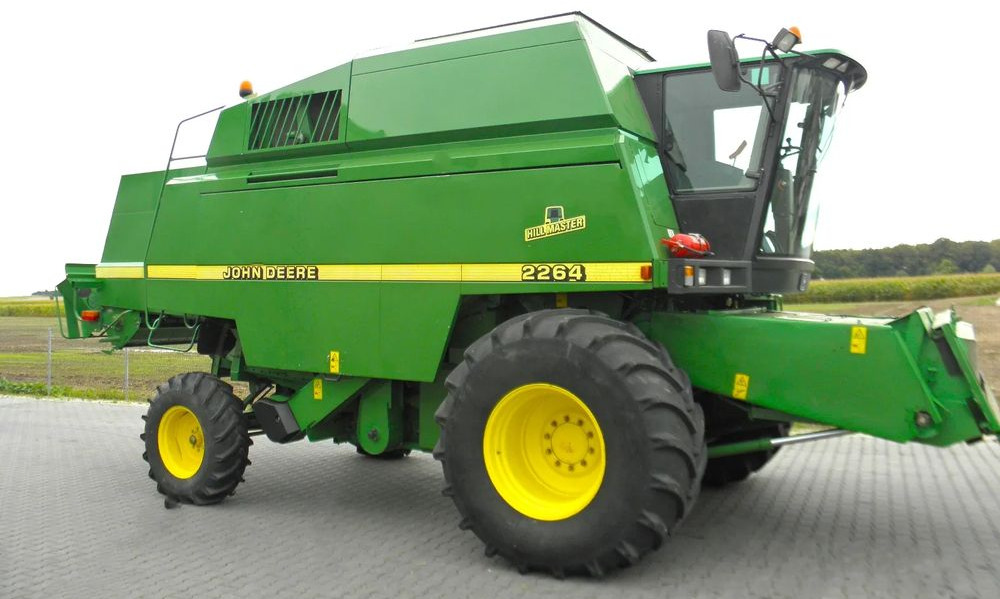 John Deere 2264 HM 1998 Rok, heder 6,1m, Nie Malowany, Stan Idealny - Θεριζοαλωνιστική μηχανή: φωτογραφία 1 John Deere 2264 HM 1998 Rok, heder 6,1m, Nie Malowany, Stan Idealny - Θεριζοαλωνιστική μηχανή: φωτογραφία 1