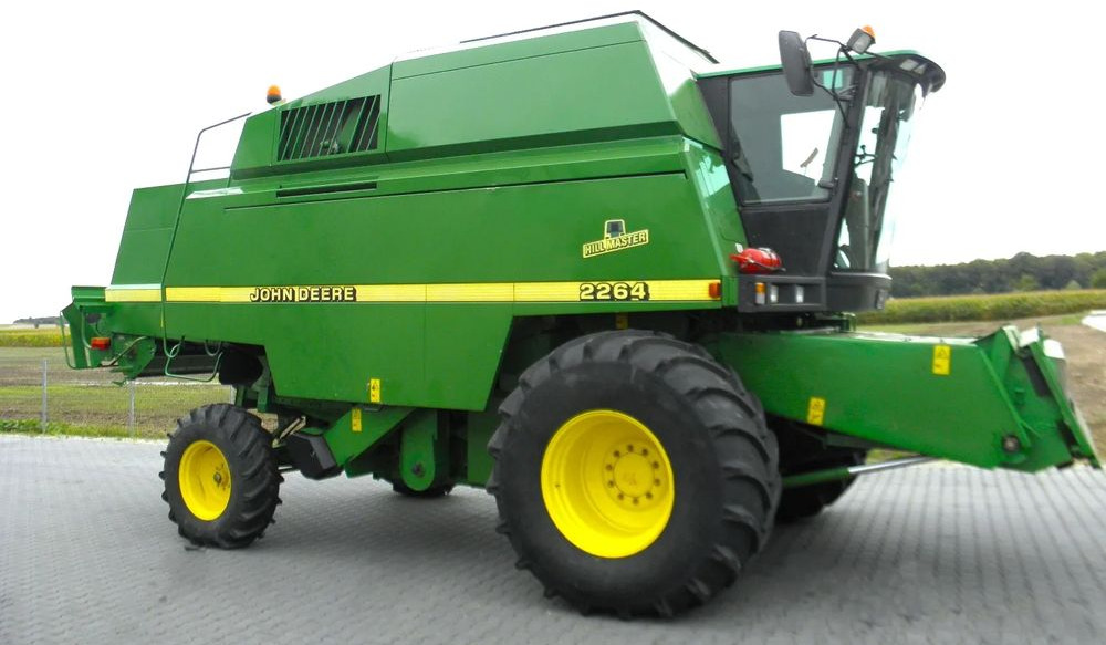 John Deere 2264 HM 1998 Rok, heder 6,1m, Nie Malowany, Stan Idealny - Θεριζοαλωνιστική μηχανή: φωτογραφία 3 John Deere 2264 HM 1998 Rok, heder 6,1m, Nie Malowany, Stan Idealny - Θεριζοαλωνιστική μηχανή: φωτογραφία 3