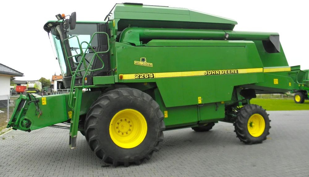 John Deere 2264 HM 1998 Rok, heder 6,1m, Nie Malowany, Stan Idealny - Θεριζοαλωνιστική μηχανή: φωτογραφία 2 John Deere 2264 HM 1998 Rok, heder 6,1m, Nie Malowany, Stan Idealny - Θεριζοαλωνιστική μηχανή: φωτογραφία 2