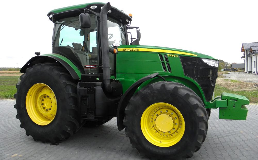 John Deere 7230 R 2012 Rok Nie Malowany, Skrzynia POWERQUAD, Stan Bardzo Dobry - Τρακτέρ: φωτογραφία 5 John Deere 7230 R 2012 Rok Nie Malowany, Skrzynia POWERQUAD, Stan Bardzo Dobry - Τρακτέρ: φωτογραφία 5