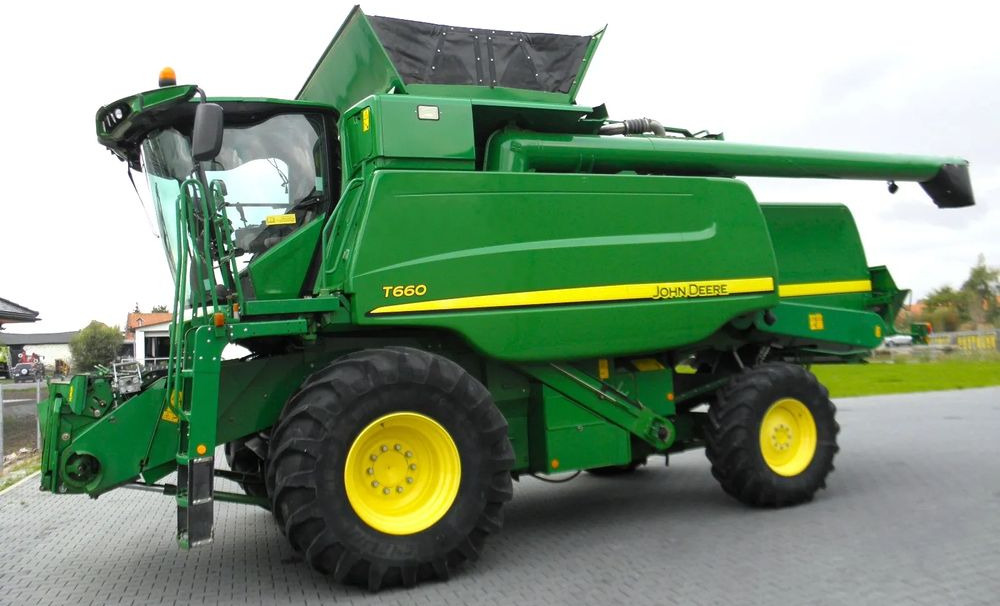 John Deere T660 2014 Rok, heder 7,6m, 2700 mtg na silniku, Najbogatsza Wersja, Nie Malowany, Stan Idealny - Θεριζοαλωνιστική μηχανή: φωτογραφία 1 John Deere T660 2014 Rok, heder 7,6m, 2700 mtg na silniku, Najbogatsza Wersja, Nie Malowany, Stan Idealny - Θεριζοαλωνιστική μηχανή: φωτογραφία 1